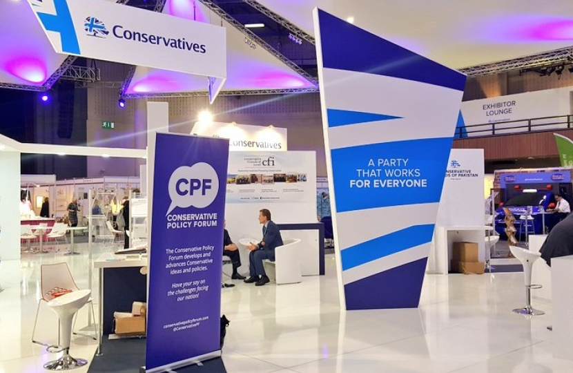 CPF stand at Party conference