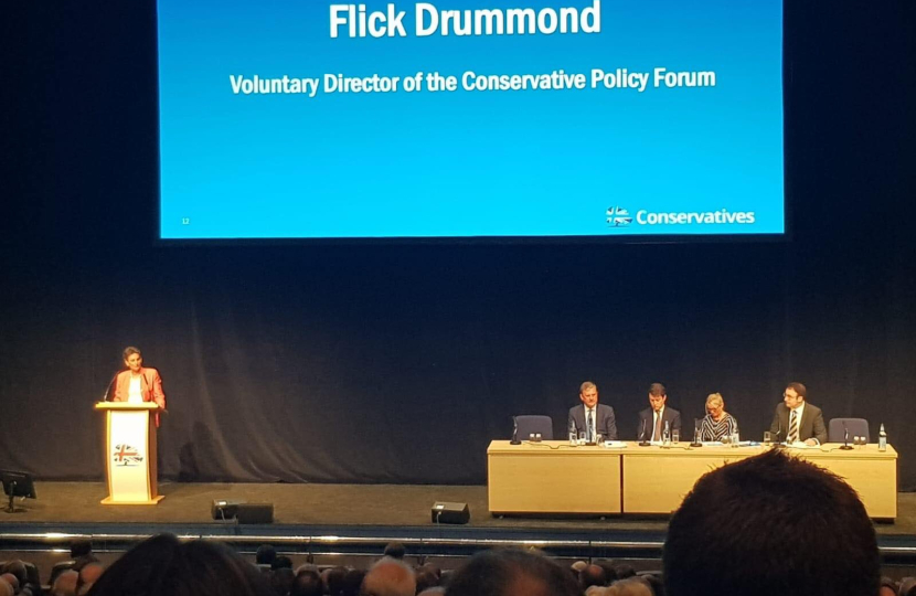 Flick Drummond at National Convention