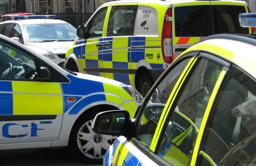 police vehicles