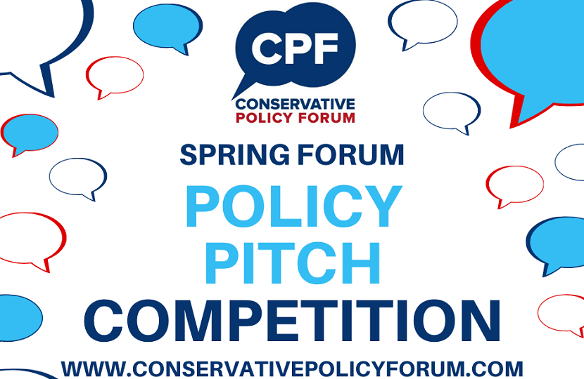 CPF Policy Pitch Competition at Spring Forum
