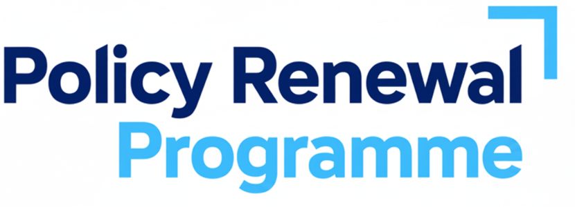 Logo of Conservative Party policy renewal programme which c an be found at the website: https://policy.conservatives.com/ 