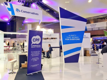 CPF stand at Party conference
