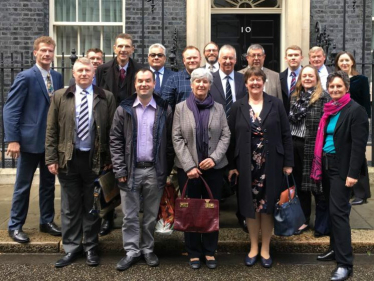 CPF members at 10 Downing Street
