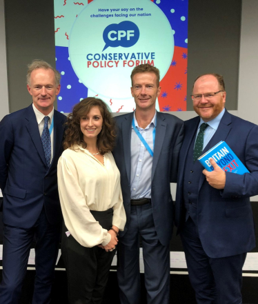 John Penrose, Katrina Sale, John Hayward, George Freeman